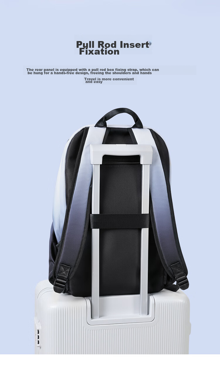 GOLF Backpack for Men, Travel Bag, 15.6/16 Inch Laptop Backpack, Gradient Design, Business Commute Backpack for Students And Professionals 35