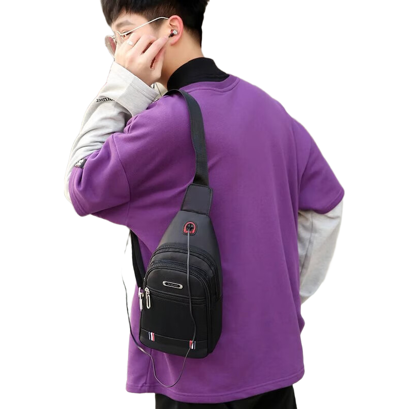 Baixiaoshe [Gift] Premium Backpack, Sunglasses Shoulder Crossbody Bag, Casual Sling Bag