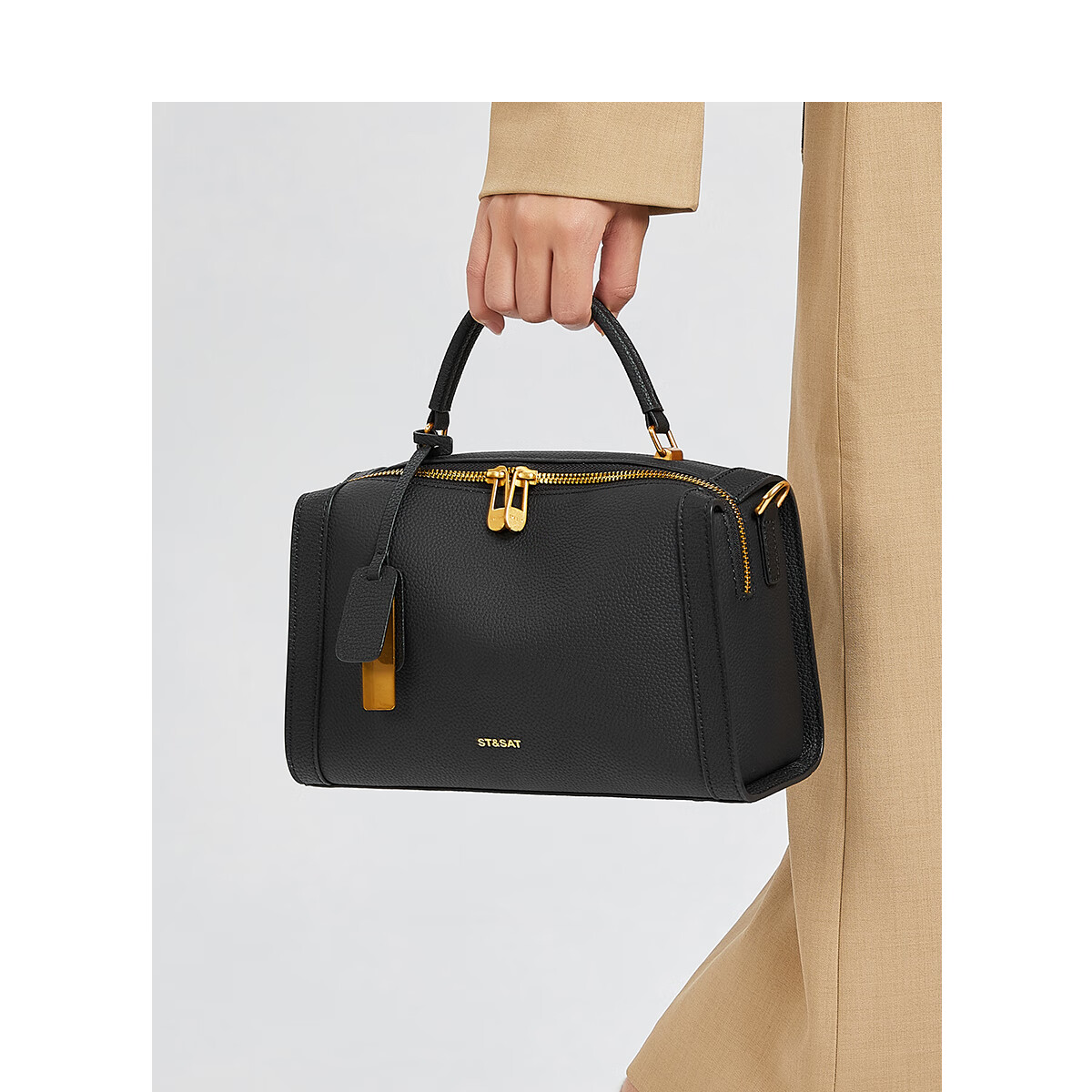 St&Sat Leather Handbag for Women, 2026 New Style, Tote Bag And Crossbody Bag, Versatile Commuter Pillow Bag, Birthday Gift for Girlfriend Or Wife 7