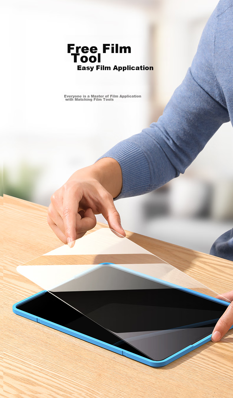 UGREEN Tempered Glass Screen Protector for IPad Air5/Air4, Compatible with Apple 10.9-Inch 2022/20 Models, Full Coverage No Hole Anti-Fingerprint Shatterproof HD Film 9