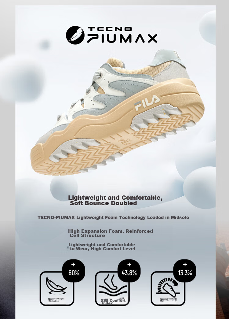 FILA Official Women's Shoes, ROSETTA Modern Sneakers, Colorful Shoes, Platform Shoes, Fashionable Casual Shoes 11