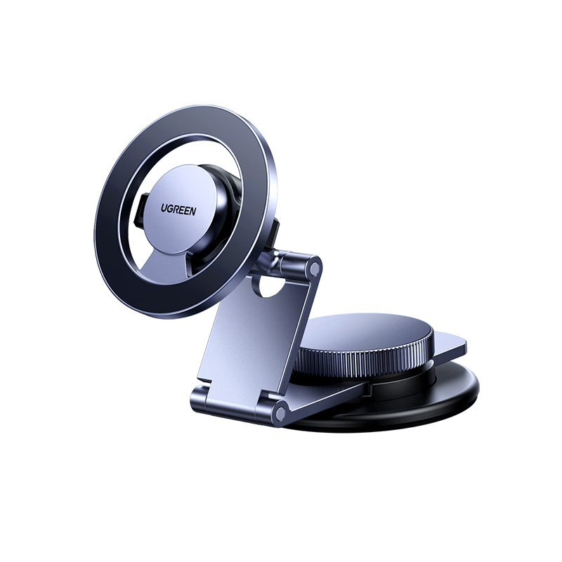 UGREEN Car Phone Holder Magnetic Center Console Mount for New Energy Vehicles Large Screen Navigation Suitable for Tesla/BYD