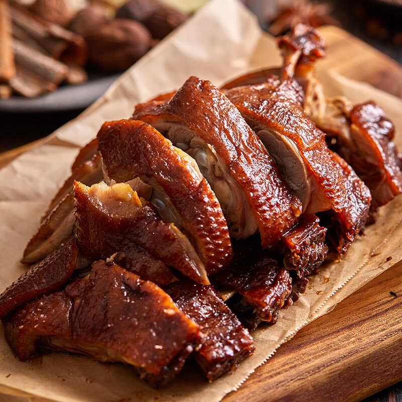 五芳斋酱鸭熟食酱卤味方便速食 休闲零食下酒菜预制菜 300克真空袋装