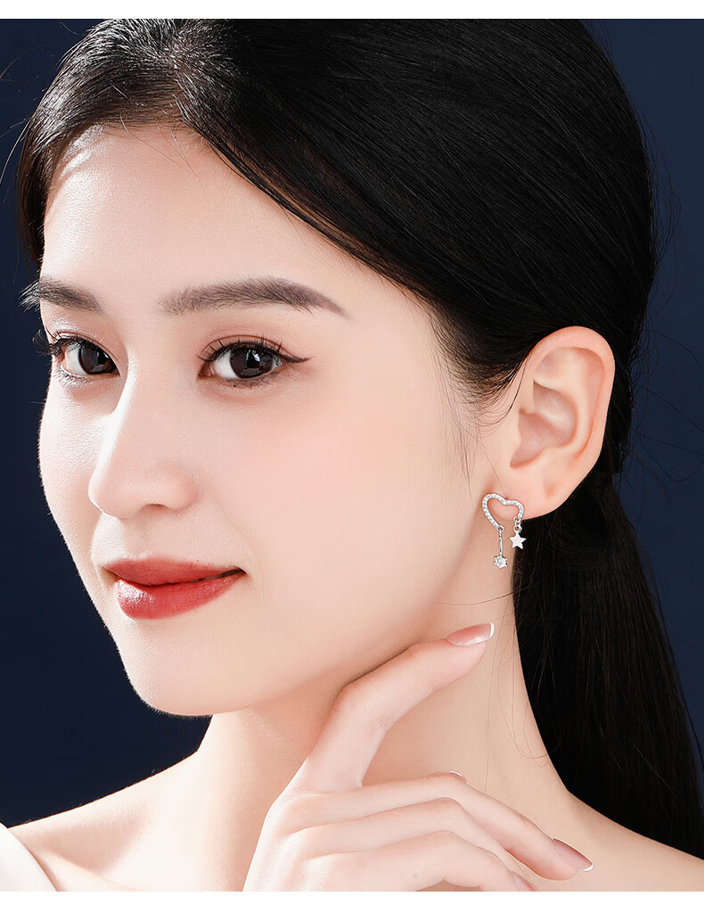 MOLADY Weekday Earrings for Women Luxury Niche High-End Feel 2026 New Birthday 520 Valentine's Day Gift for Girlfriend Wife 8