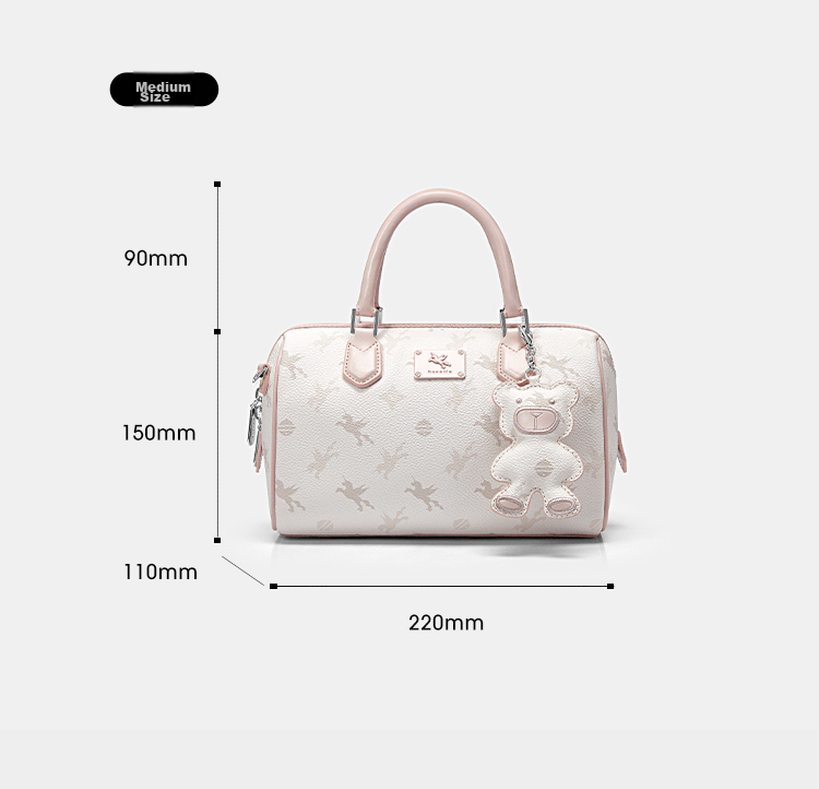 NUCELLE Pegasus Boston Handbag, 2026 New Light Luxury Niche Tote Crossbody Women's Bag, Birthday Gift for Girls 9