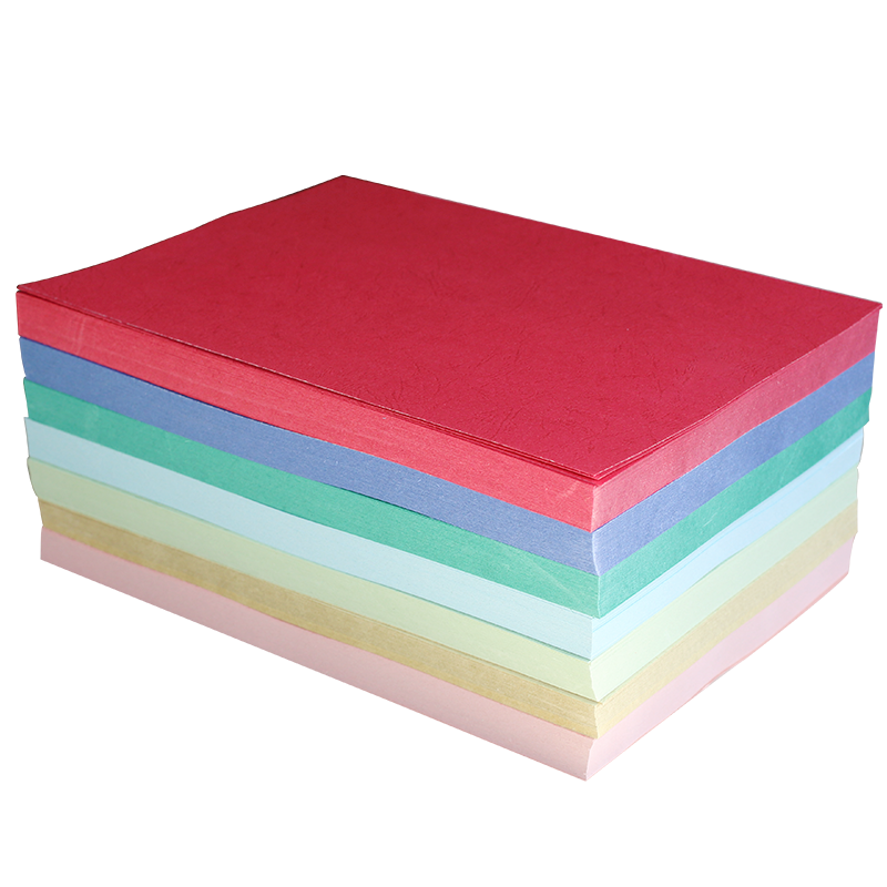 DOCON 230g A4 Embossed Textured Paper, White, 100 Sheets, Cover Paper for Glue Binding Machines, Thermal Binding Machines, Bids, Documents, Books, Book Covers, Cloud Paper