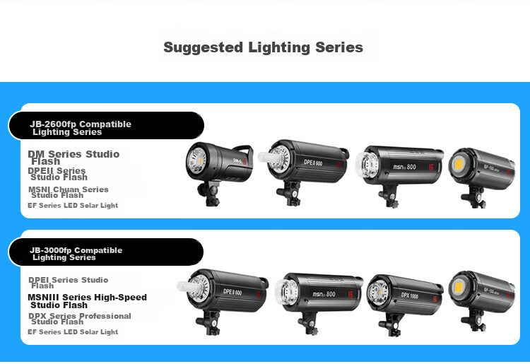 JINBEI JINBEI JB-3000FP 3-Meter Aluminum Light Frame with Adapter, Gas Cushio 2