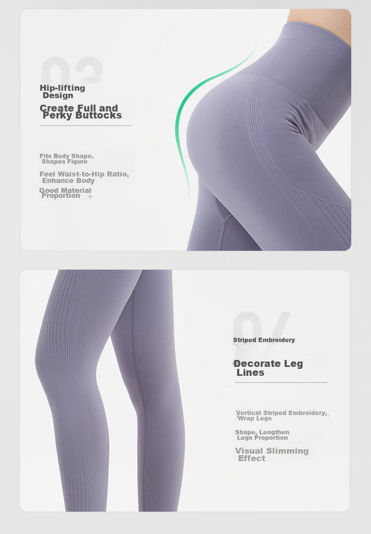 Keep Seamless High-Waisted Leggings for Women, Fitness Pants, Butt-Lifting Shaping Yoga Pants, Sports Running Workout Pants, Classic Black, Size L 6