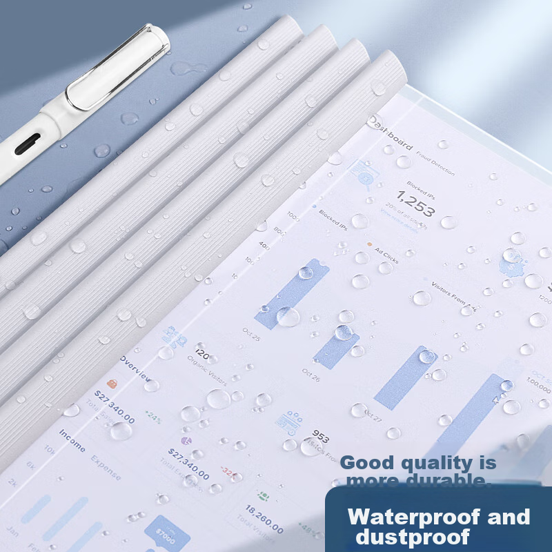 Xinshida 10-Pack 15mm Lever Arch Files, A4 Thick Loose-Leaf Folders, Document Organizers for Office Use, Can Hold Approximately 130 Sheets, Triangular Rods Durable, Suitable for Students And Offices 6