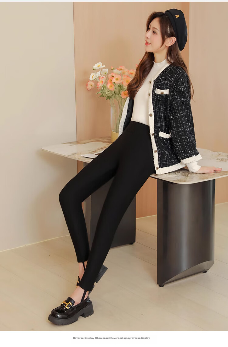 LangSha Thermal Underwear, 100% Wool Warm Pants for Women, Cotton-Lined Leggings for Outdoor Wear, Extra Thick Winter Pants, Cold-Resistant Lambswool Trousers for Women in Northeast China 22