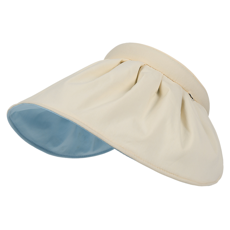 GLO-STORY Women's Shell Sunshade Hat UV Protection Face Covering Beach Cycling Open-Top Sun Hat MMZ914078