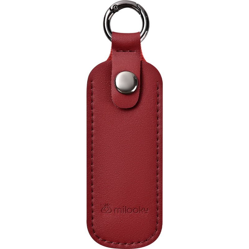 DiYiGongFang Genuine Leather USB Flash Drive Case, Anti-Loss Cover, Suitable for SanDisk, Kingston, Gopro, Hikvision, USB Drives, U-Shaped Drive Pouch, Small Cowhide Leather Business Luxury Keychain Pendant Protective Case