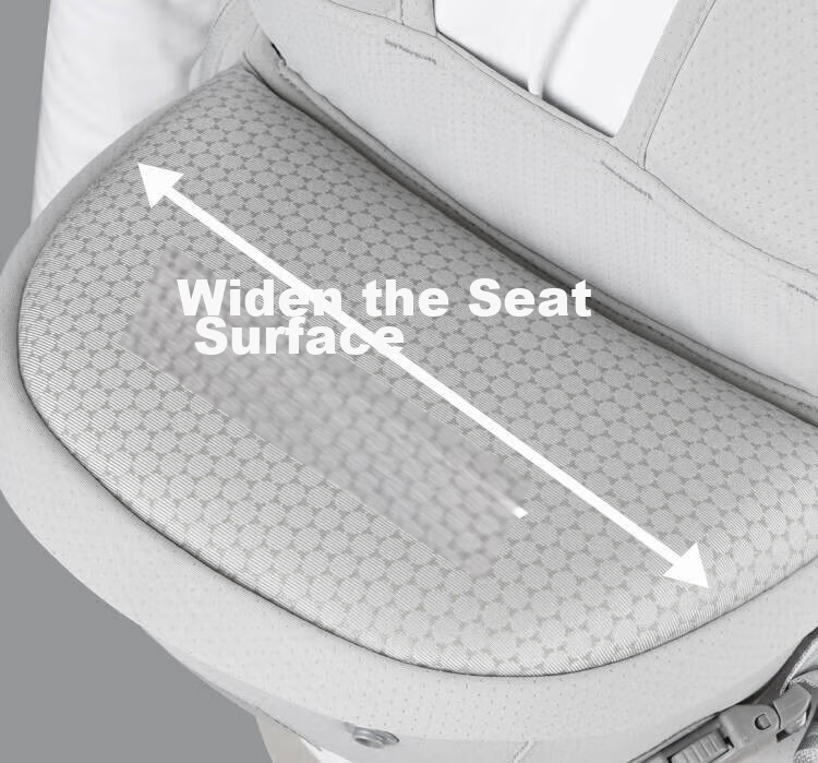 Bébéar Baby Carrier, Lightweight Waist Support Stool, All Seasons, 0-36 Months, Outdoor Baby-Carrying Essential, V26 Upgraded Version - Misty Gray 12