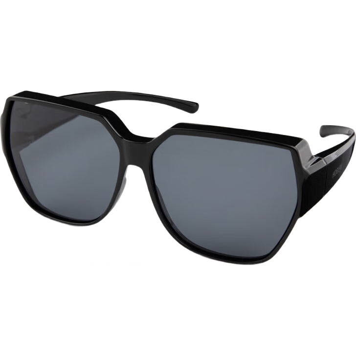 HORIEN Sunglasses Clip-On for Nearsighted Glasses, Driving Sunglasses for Men, Cycling Goggles, UV Protection, Polarized Lenses for Myopia