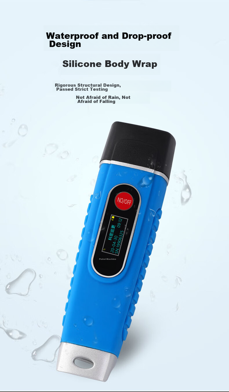 Kemi (Comet) CX11 4G Transmission Real-Time Upload Patrol Machine, Illuminated Patrol Wand, Electronic Patrol System, Patrol Wand with Display Screen, Voice Annunciatio 8