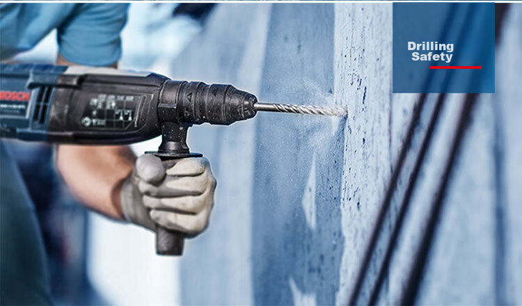 BOSCH Rotary Hammer Drill Bit, Four-Hole 5 Series Round Shank, Two-Hole Two-Groove Concrete Masonry Drill Bit, 6/8/10mm, 3-Piece Set 8