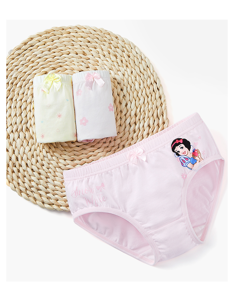 迪士尼disney女童内裤夏季薄款三角不夹屁股小女孩宝宝儿童短裤女sp9