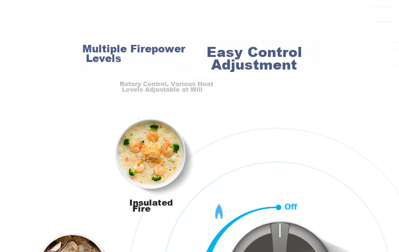 Jauto MAXSUN Portable Cassette Stove MS-3800DFS Outdoor Barbecue Butane Gas Stove, Silver Gray 8