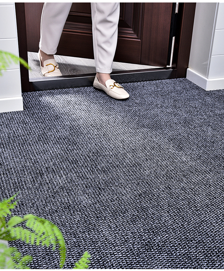 Huaxu Home Floor Mat, Doormat, Entrance Mat, Dirt Scraper, Dust Remover, Wear-Resistant, Non-Slip, Brown, 60*90cm 16