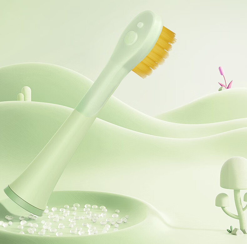 FLYCO Children's Electric Toothbrush with 3 Modes, Smart Timer, Sonic Soft Bristles, for Ages 3-6 Birthday And Children's Day Gift for Boys FT7110 Cute Gree 11