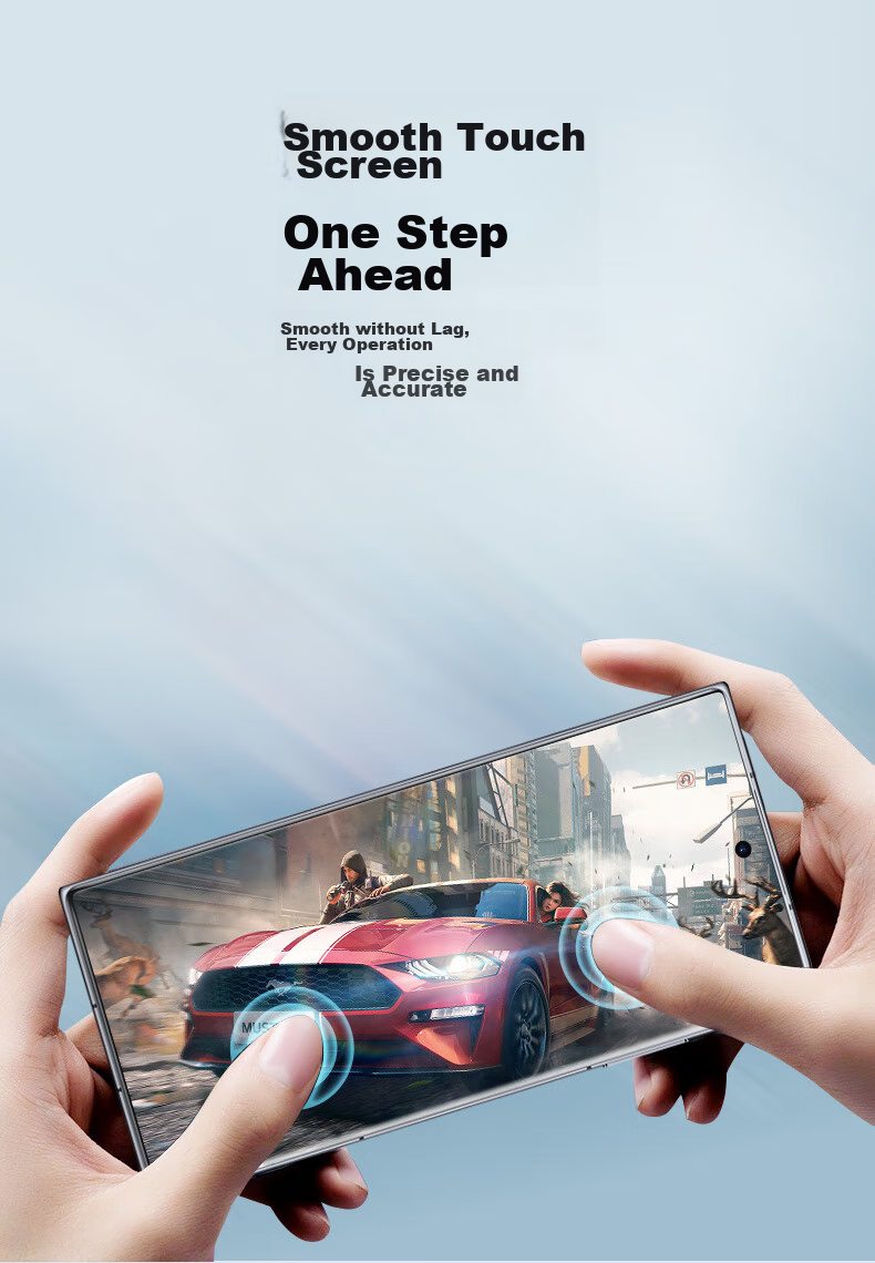 BLUEO Tempered Glass Screen Protector for Honor Magic V5, AR Anti-Reflective Curved Full Adhesive Shockproof Anti-Fingerprint Protective Film for Magic V5 Smartphone 16