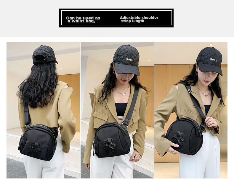 Aiqinghai Oxford Cloth Handbag, Women's Crossbody Bag, Shoulder Shell Bag, Chest Pack, Practical Birthday And Mother's Day Gift for Mom 5