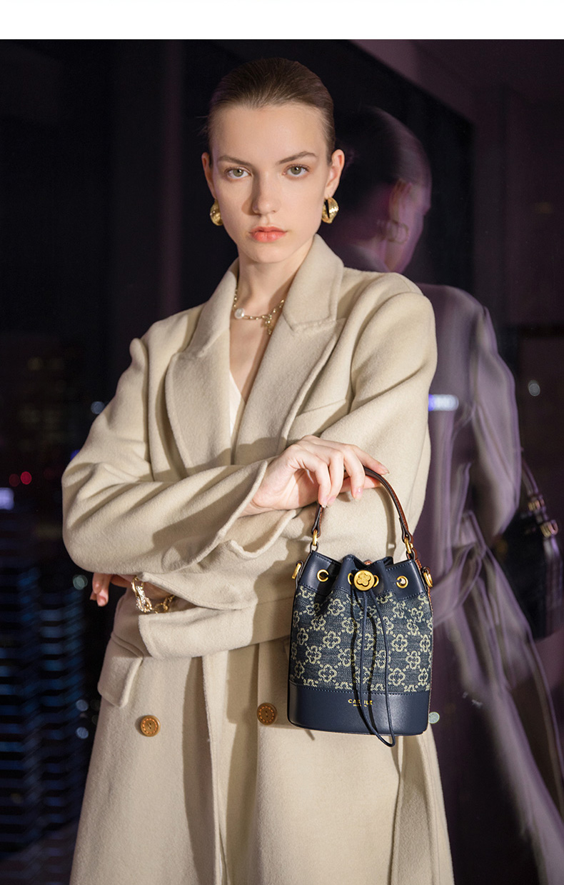 CASSILE Women's Handbag Bucket Bag, Large Capacity Shoulder Tote Crossbody Bag, Practical Gift for May 20th 19