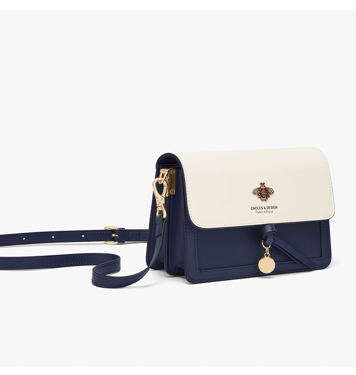 Cnoles Crossbody Bag, Women's Cowhide Shoulder Bag, High-End Commuter Small Square Bag, Valentine's Day Gift for Girlfriend 25
