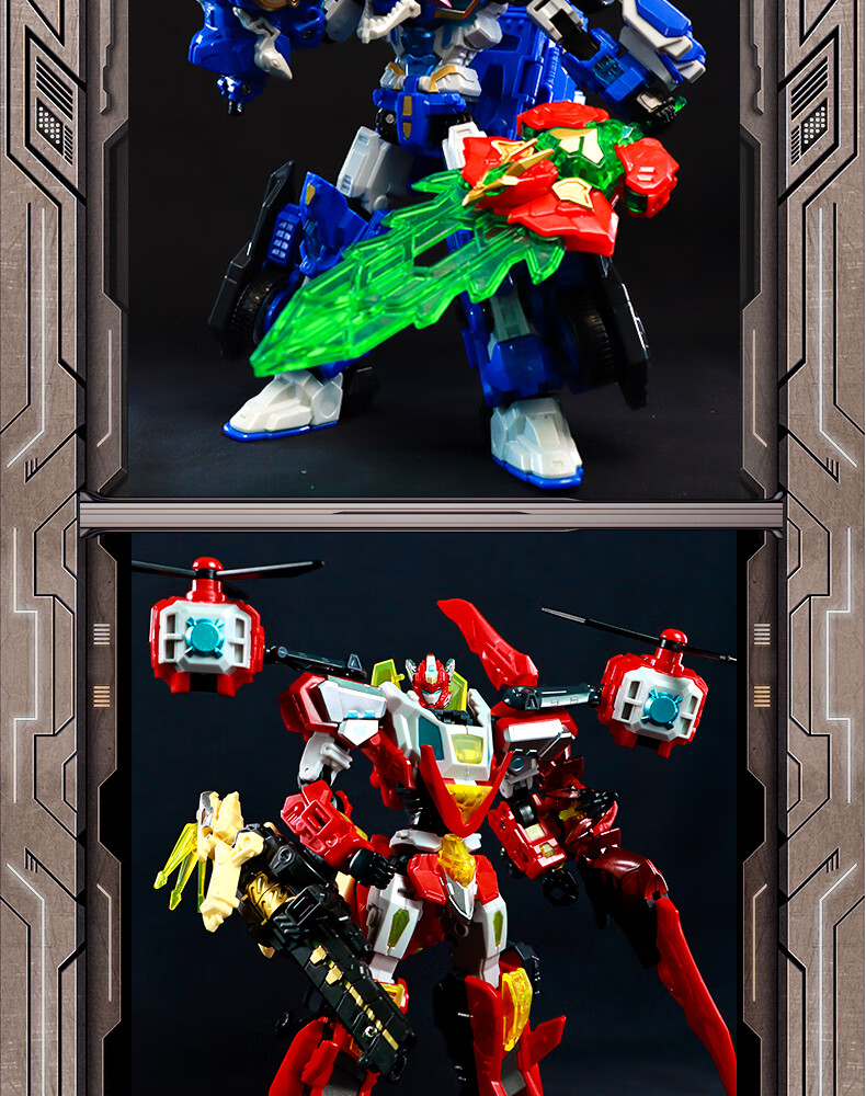 DISON Transforming Alliance 5 Beast Wars Chronicles Shockwave Triple Changer Transforming Toy Car, Transformers Boys' Birthday Gift 3