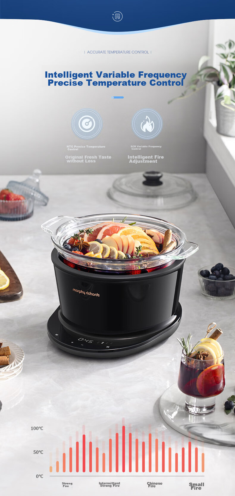 Morphyrichards Multi-Functional Electric Stew Pot, Home Use for Cooking Medicinal Food, 3.5L Soup Pot, Health Pot with Timer Function, Electric Cooking Pot for Stewing Soup, Porridge Cooker, Baby Food Processor, MR9082 12