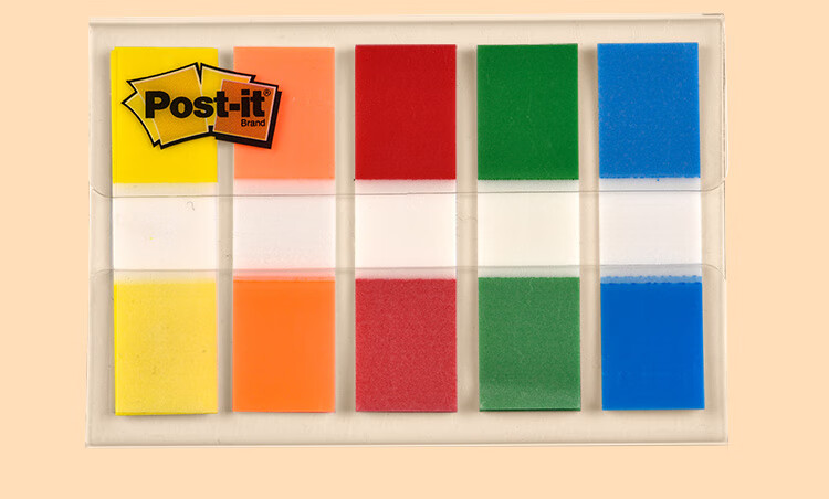 3M [Lowest Price Online] Sticky Notes / Memo Pads / Memo Paper / Transparent Index Labels Office Supplies School Stationery 683-5CF (5 Colors) 5