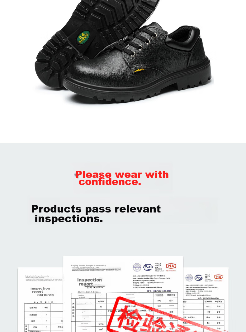 FUCHENG Safety Shoes for Men, Functional Footwear with Steel Toe Cap, Anti-Smashing And Puncture-Resistant, Comfortable And Breathable Work Shoes 012 Size 43 17