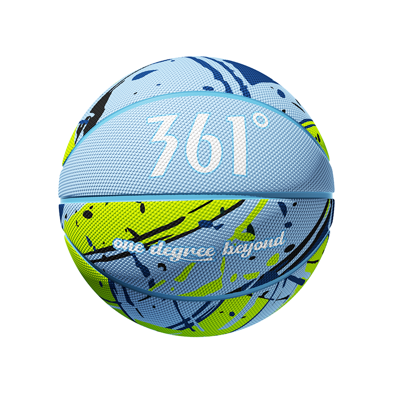 361° Basketball Size 5 for Children, Indoor/outdoor Competition Ball, Wear-Resistant for Cement Courts, Suitable for Preschoolers, Elementary School Students, And Teenagers, Outdoor Rubber Ball