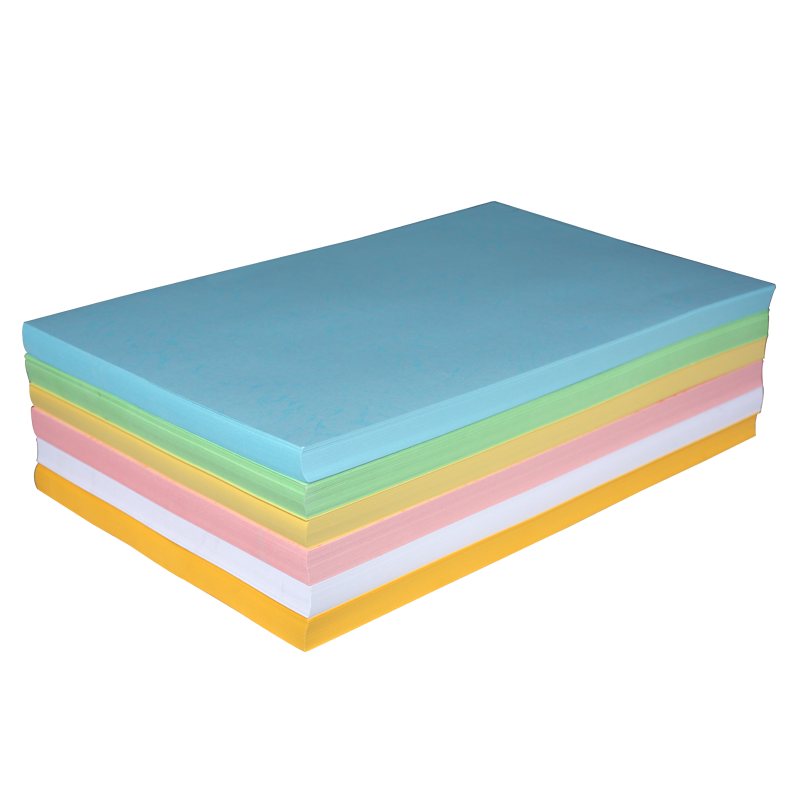 Doton 180g A3+++ Flat Leather Texture Paper 297*480mm Blue 100 Sheets Glue Binding Machine Faux Leather Texture Paper Document Contract Cover Cloud Paper