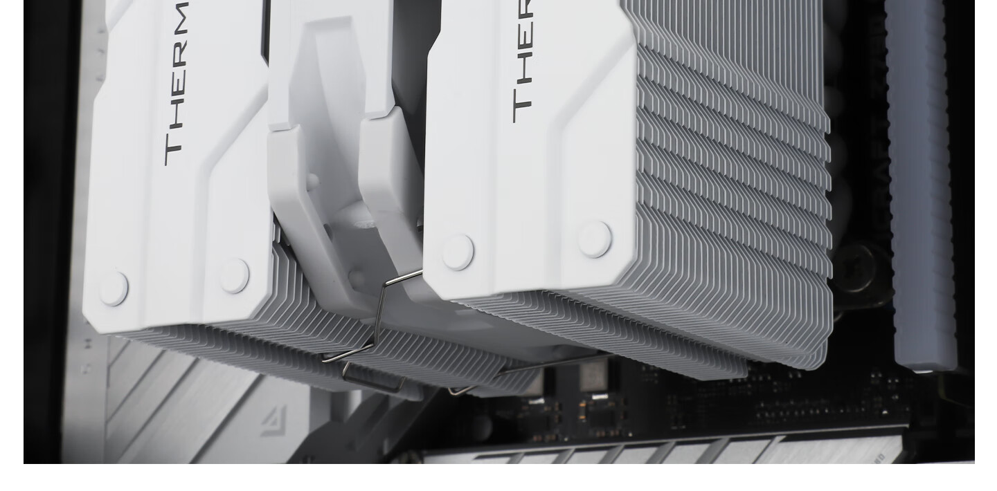 Thermalright Peerless Assassin 120 MINI WHITE, Dual Assassins, AGHP4.0 Six Heat Pipe Air Cooler, PA120 MINI WHITE 41