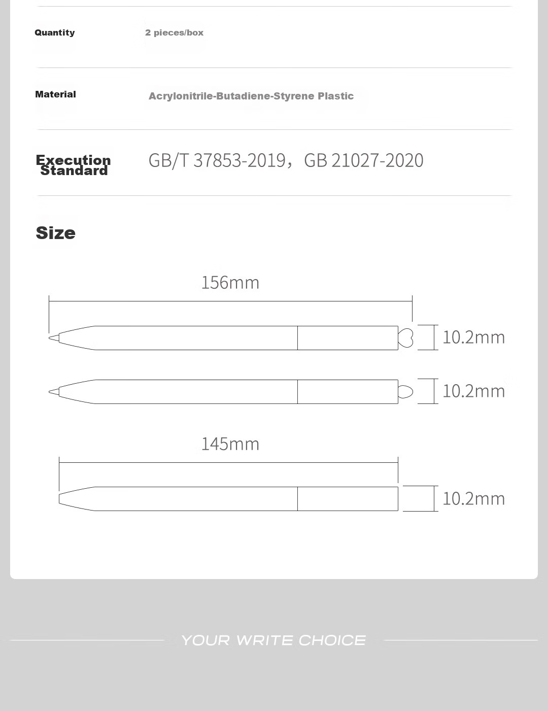 KACO X PANTONE Collaboration, Pantone 0.5mm Gel Pen, Stylish Signature Pen, Quick-Drying Ballpoint Pen, Black Ink Pen, Carbon Pen, Student Exam Pen (2002), 2-Pack 14