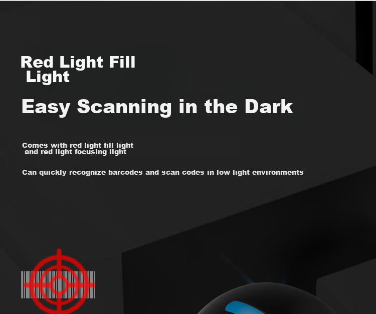 Aibao PT-6882 Barcode Scanner, 2D Scanning Platform for Restaurants, Retail, Express Delivery, Warehouse Logistics, Supermarket Product Barcode, Medical Insurance Traceability Scanner, Mobile Screen Payment 8