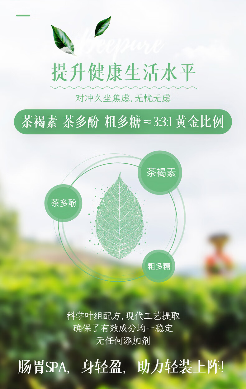 5g 甘醇味 普洱熟茶速溶茶粉包生熟拼配-中科礼品卡商城