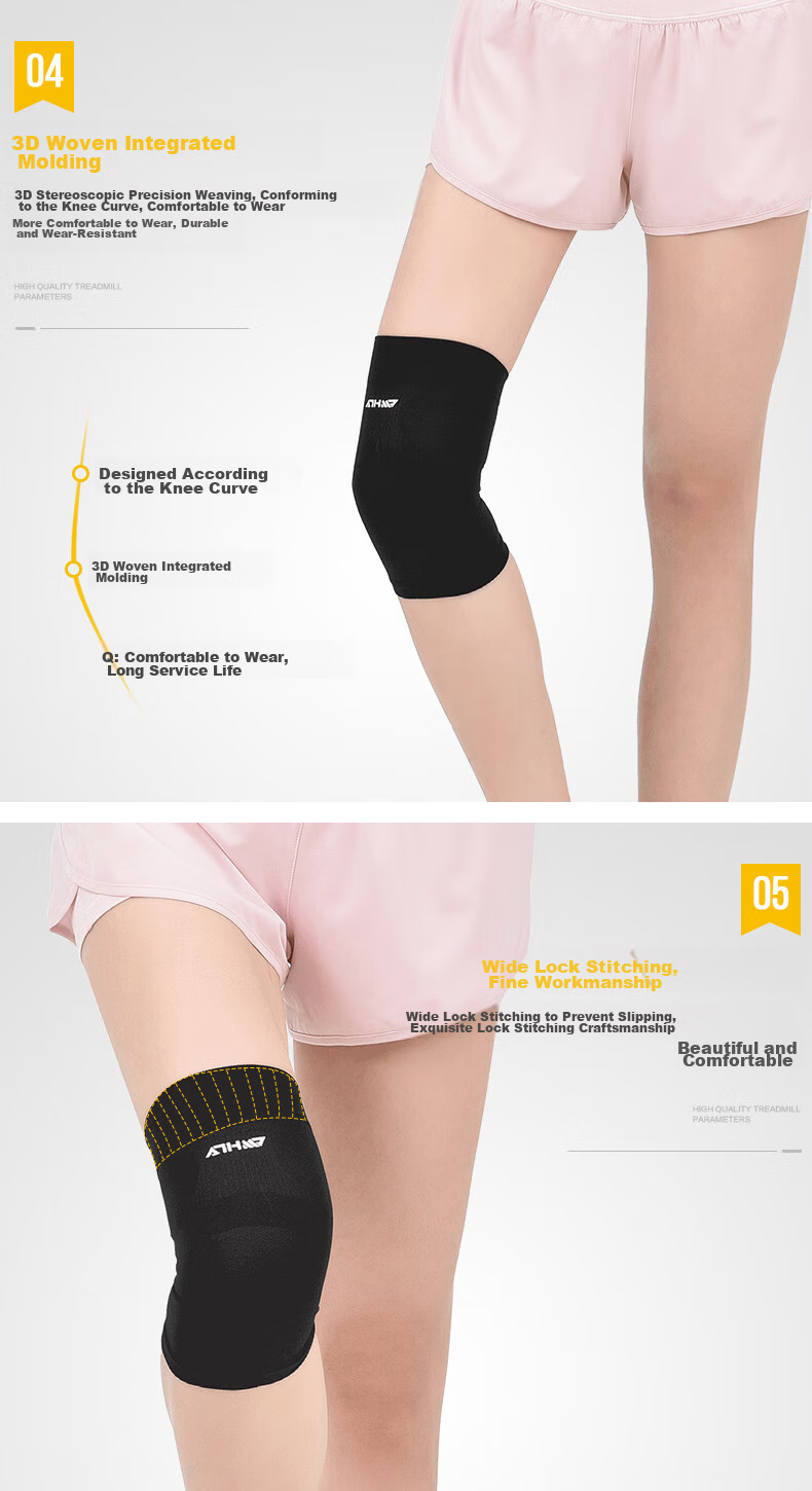 D&M Summer Women's Sports Knee Brace, Patella Meniscus Support for Running And Marathon, Japanese Import, Lightweight Design, Single Piece 7