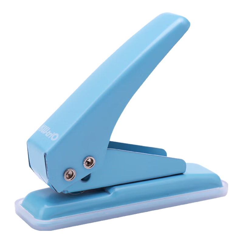KW-Trio Single-Hole Punch, Stationery Puncher, Loose-Leaf Paper Hole Puncher, Mini DIY Round Hole Puncher, 20 Pages
