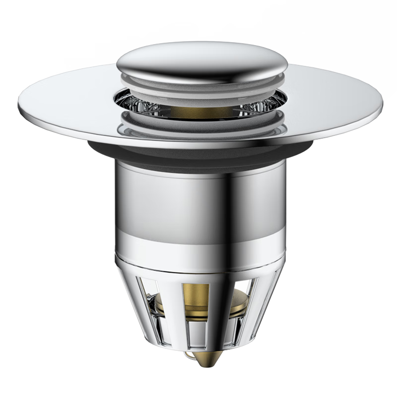 BSITN Bathroom Sink Pop-Up Drain Core, Washbasin Drain Stopper, Filter-Pressing Anti-Clogging B2301