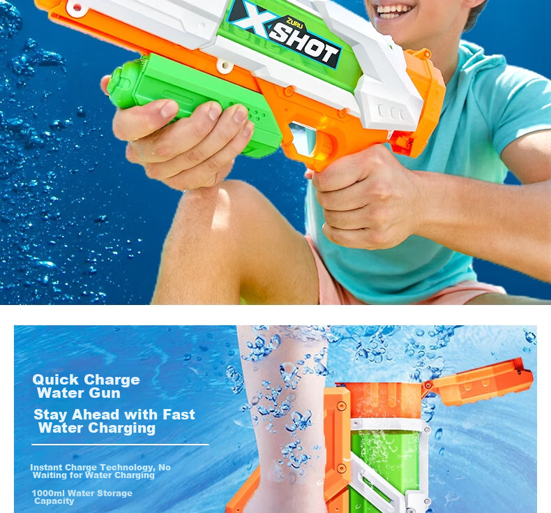 ZURU X Special Attack Giant Wave Swallower Quick-Refill Water Gun + Sneaker Small Quick-Refill Water Gun Set 3