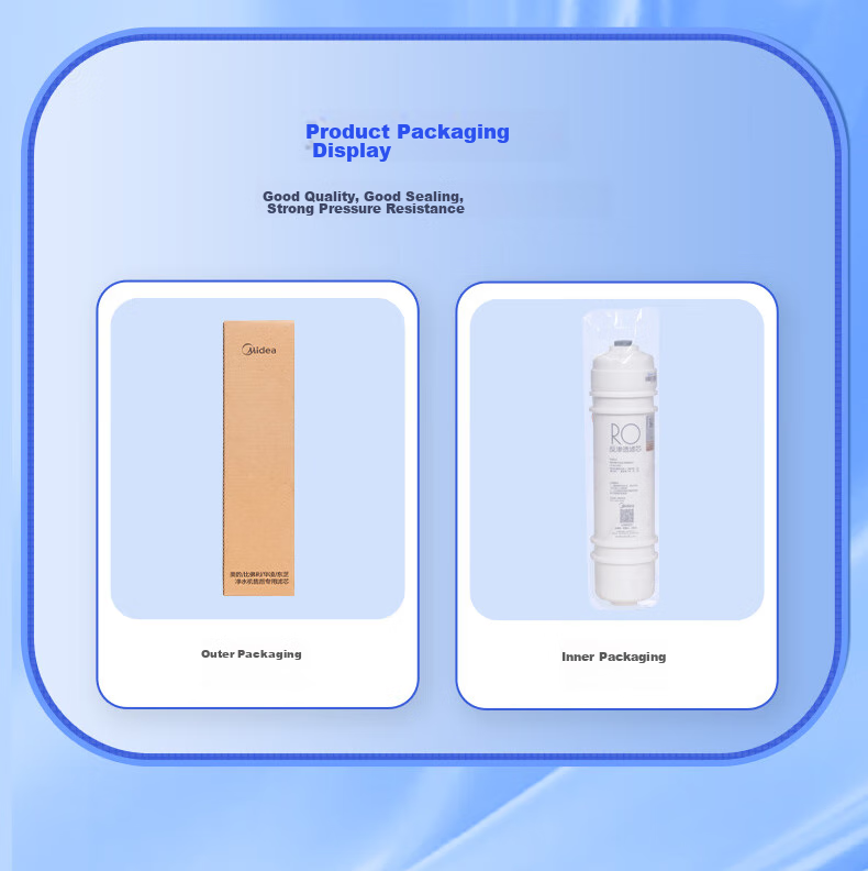 Midea Water Purifier Filter Cartridge - Suitable for Ultrafiltration (MU131A-5), MU136A-4 Water Purifier Universal - M6 Series - UF Membrane Cartridge 8