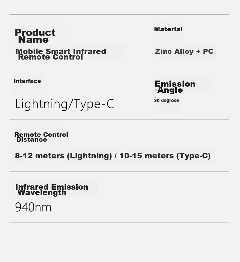 Masentek Mobile Infrared Air Conditioner Remote Control Transmitter, Android Type-C Interface External Plug-In Smart Accessory Device for TV, Compatible with Huawei, Apple Lightning/USB 14