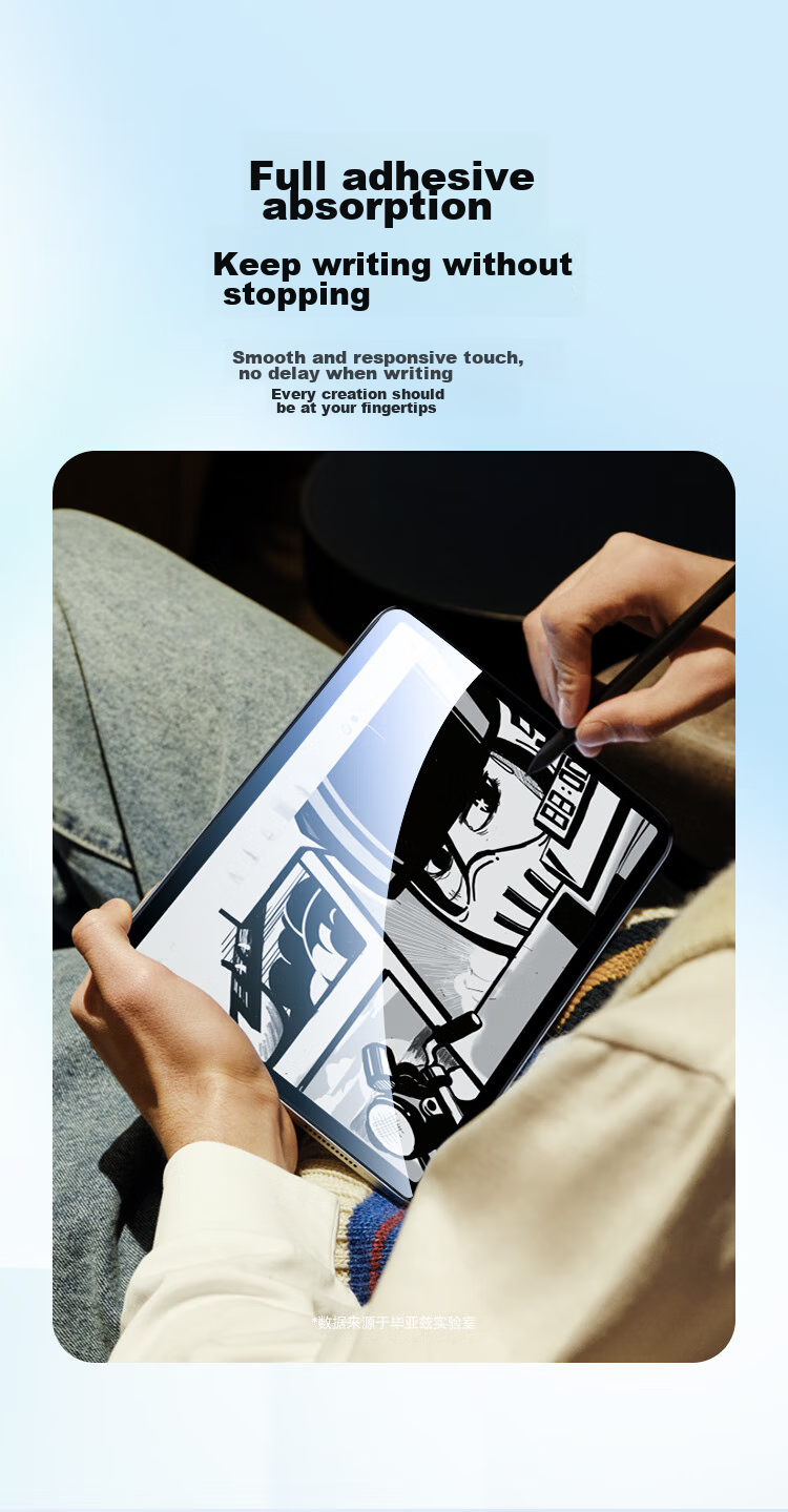BIAZE High-Definition Tempered Glass Screen Protector for 2025 IQOO/vivo Pad 5E, VIVO/IQOO Tablet 12.1-Inch Protective Film, Scratch-Resistant And Anti-Scratch, PM278-High Definitio 7