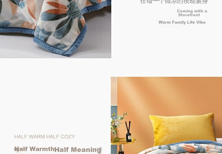 Shuixingjiafang Fleece Blanket, Winter Thickened And Fleece-Lined, Double-Layer Bedspread, Machine Washable, Approximately 7.2 Jin (3.6 Kg), 200×230cm 4