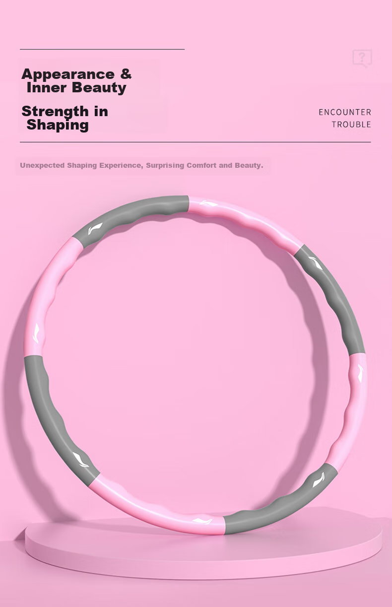 Li-Ning Removable Hula Hoop for Women, Adults, Children, Fitness, Home Use, Waist Shaping, Abdominal Reduction, Lazy Person Exercise Equipment 6