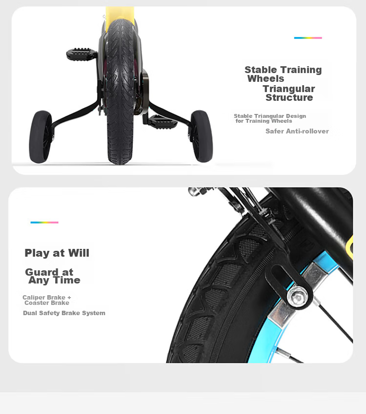 FOREVER Children's Bicycle, Kids' Bike for Boys And Girls, Pedal Bike, Balance Bike, Bicycle, Baby Bike, 16-Inch, Dream Black 17