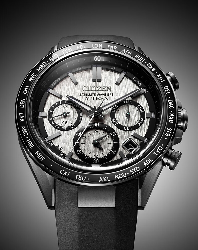 CITIZEN Watch for Men, Japanese And Korean Style, Eco-Drive, Satellite Timekeeping, Comfortable Titanium Design, Simple Gift for Boyfriend, CC4055-14H 6