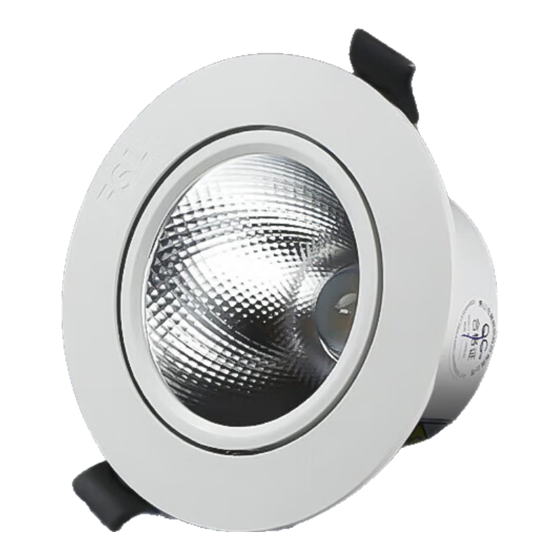 FSL Foshan Lighting LED Recessed Anti-Glare Small Hill Spotlight Downlight Corridor Background Wall 3W Warm Yellow (3000K)